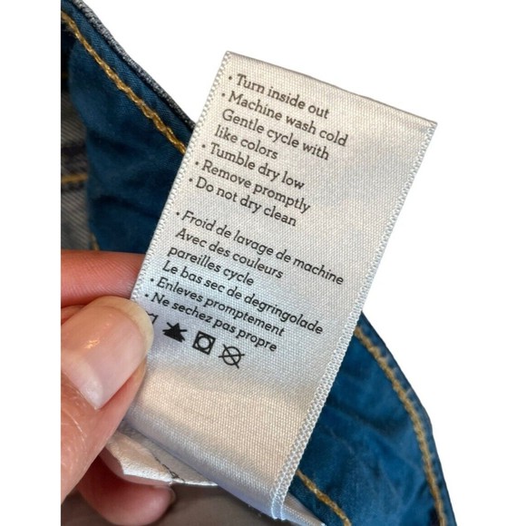 PAIGE Women’s Size 28‎ Dark Wash Kylie Crop Denim Jeans - Picture 8 of 14